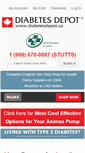 Mobile Screenshot of diabetesdepot.org